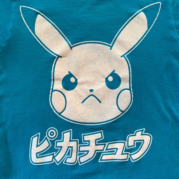 Pokémon Pikachu Short Sleeve Tee Shirt - Picture 1 of 4